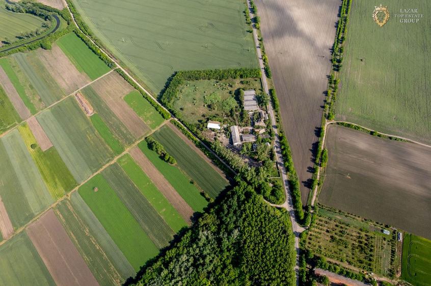 Cladire industriala de vanzare cu potential 3,5 ha in Batania
