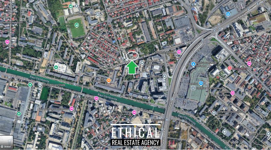 2 camere in Regie/Orhideea, centrala proprie, 9 min. Metrou Grozavesti, liber.