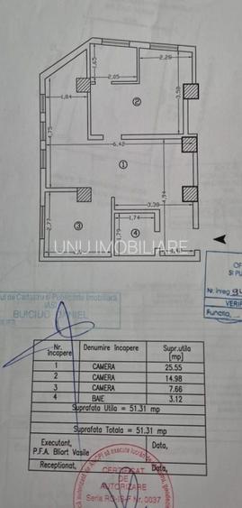 Etaj 3/5 - Apartament 3 camere mobilat - bloc 2014 - Tatarasi - Flora - 7
