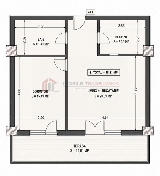 Apartament 2 camere bloc nou Marasti | Parcare