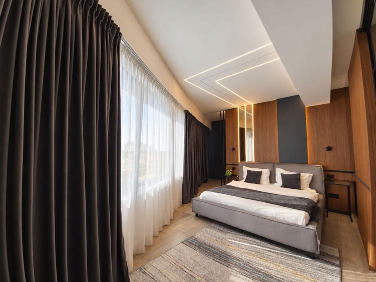 Apartament 2 camere, ultrafinisat, etaj 15, panorama asupra orasului