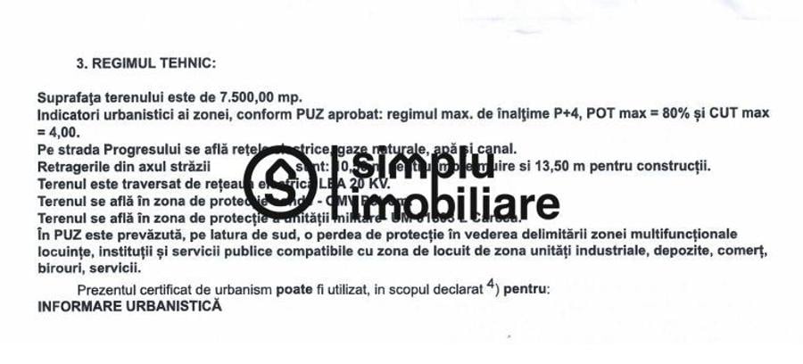 Teren Intravilan Carcea