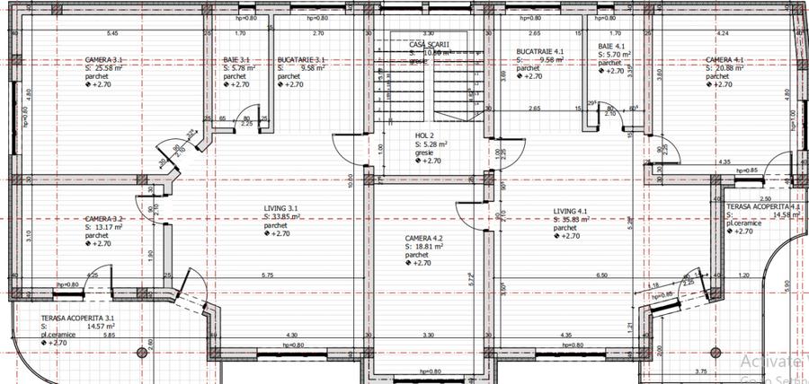 Casă de vânzare cu locuințe semicolective | 4 apartamente | MICESTI