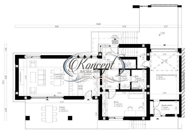 Teren cu proiect autorizat pentru duplex, Valea Capriorii