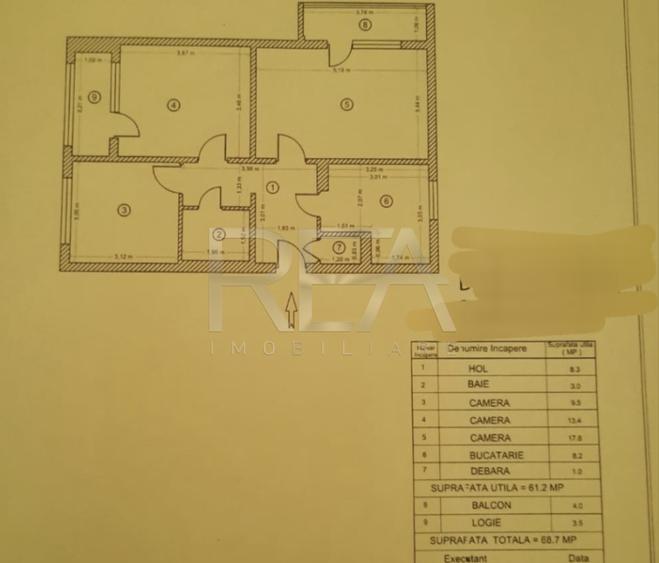 3 camere, 69mp, centrala-Drumul Taberei, Valea Rosie