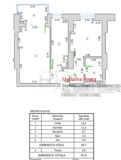 2 camere, et 1/11, bloc 2025-Novum 56, Bdul Timisoara