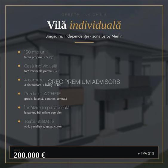 VILA Individuala, 4 cam, 2026,  incalzire in pardoseala, deosebita - 3