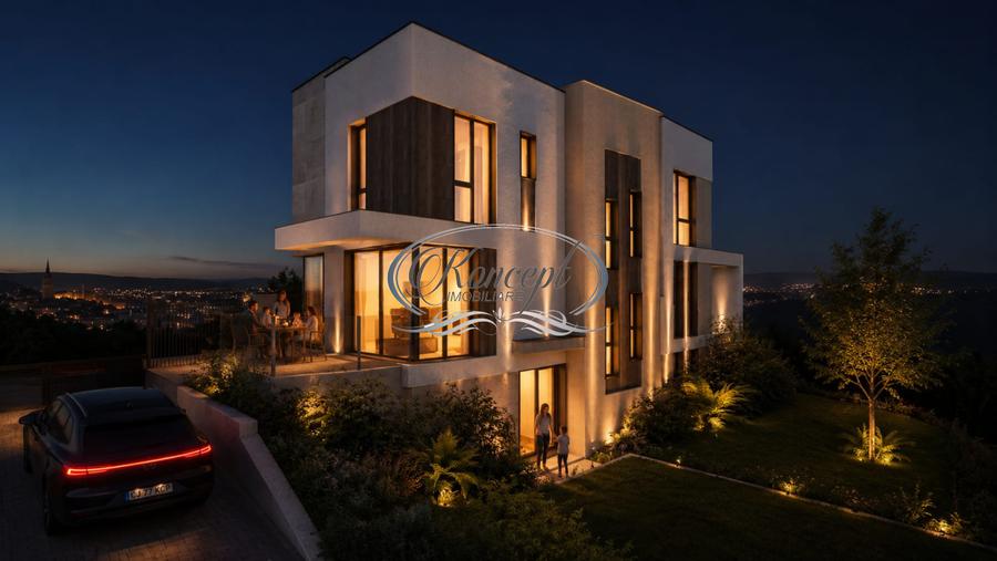 Casa premium cu panorama spectaculoasa in Andrei Muresanu