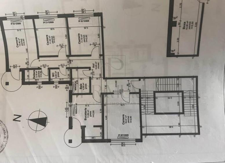 CENTRAL - PIATA MARASTI - BLOC IZOLAT - 4 CAM - LIFT - 2 BAI - CENTRALA PROPRIE