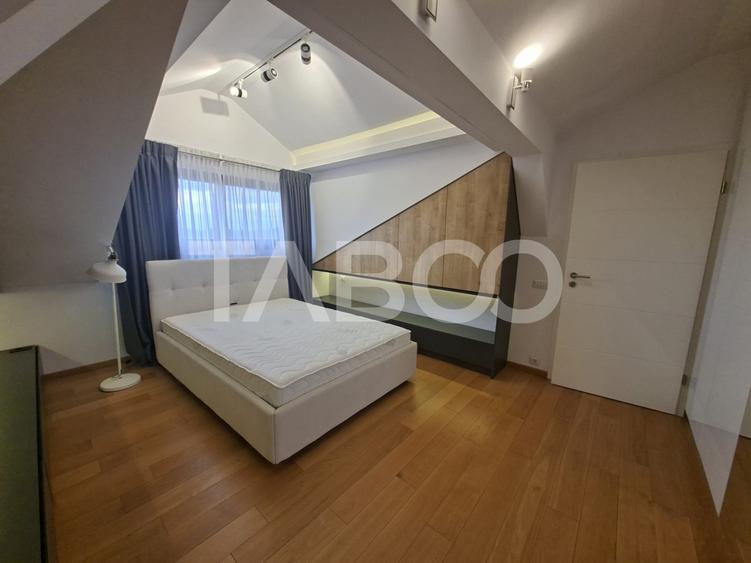 Penthouse de inchiriat 130mp terasa 30m zona Sub Arini Sibiu
