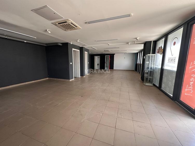 Spațiu comercial 87 mp | Vitrină 13 ml | 2 grupuri sanitare | Depozitare - 5