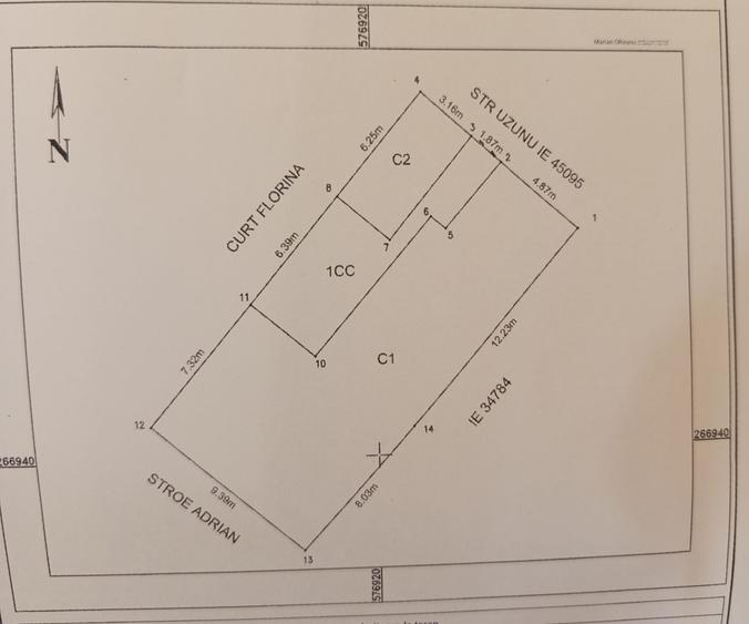 Casa complet utilata si mobilata, suprafata teren 200 mp