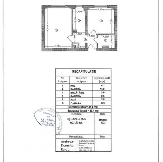 Investitie apartament 2 camere decomandat zona Lujerului - 8