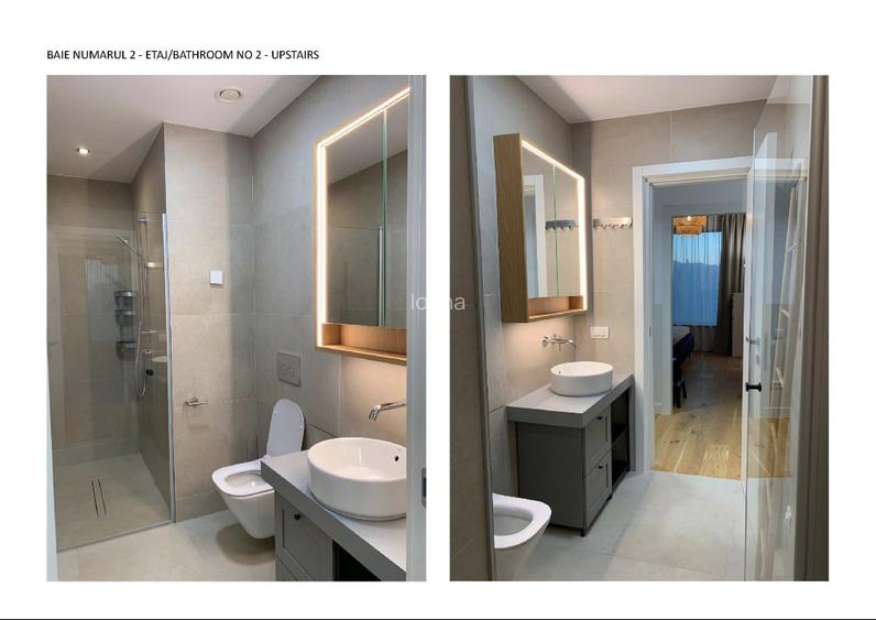 Proprietar/ Owner- new villa 4 rooms Amber Forest Tunari   park view 2 parkings - 8