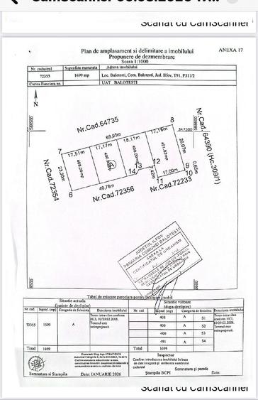 Balotesti Central Amurgului 480mp 24000euro