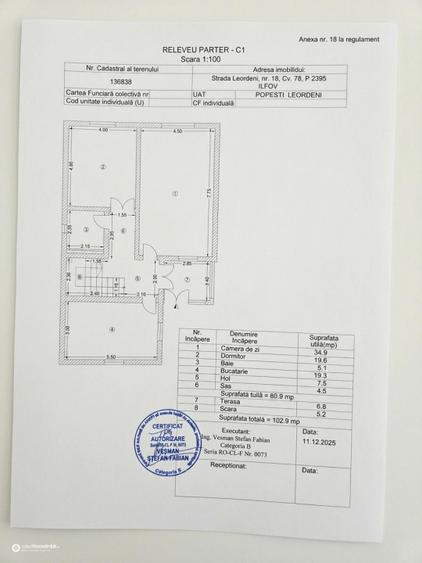 Casa Individuala 6 Camere | 208 mpu | Teren 409 mp | Popesti-Leordeni