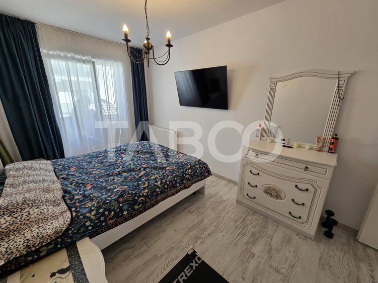 Apartament decomandat 3 camere 2 bai balcon lift City Residence Sibiu