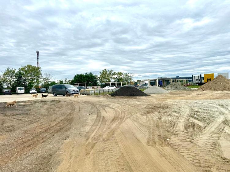 Platformă betonată - A1 Militari - Centura București - Acces Tir