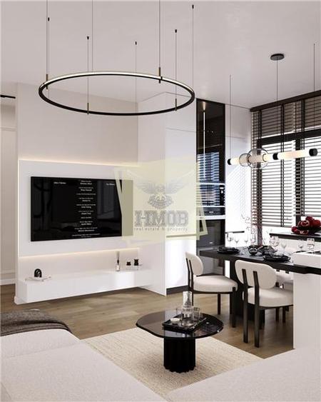 Studio 34 mp cu bucatarie separata balcon 4 mp si parcare Sibiu
