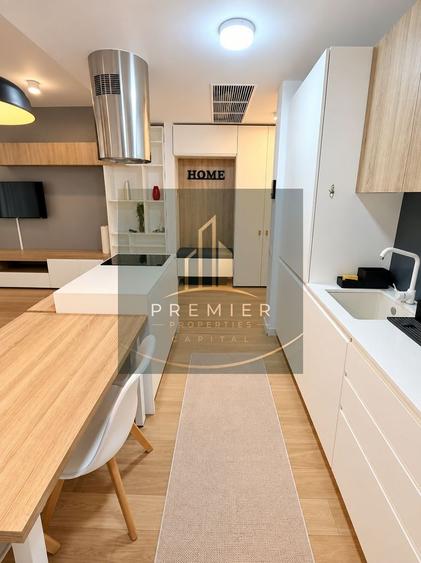 Apartament 2 camere de închiriat One Herăstrău Plaza, terasă 35 mp