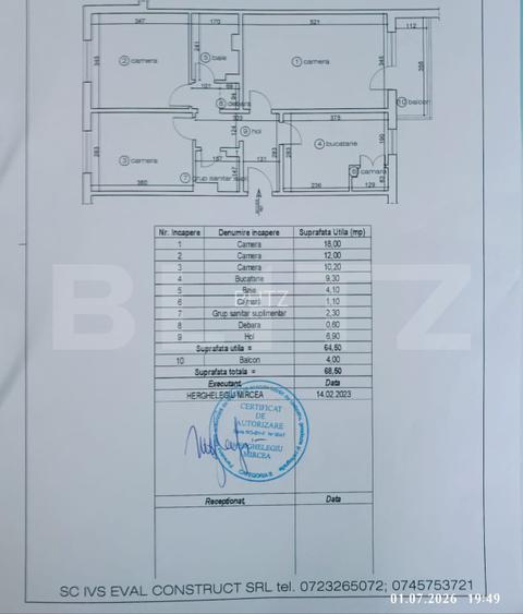 Apartament 3 Camere, 2 Băi, Cartierul Florilor - 7