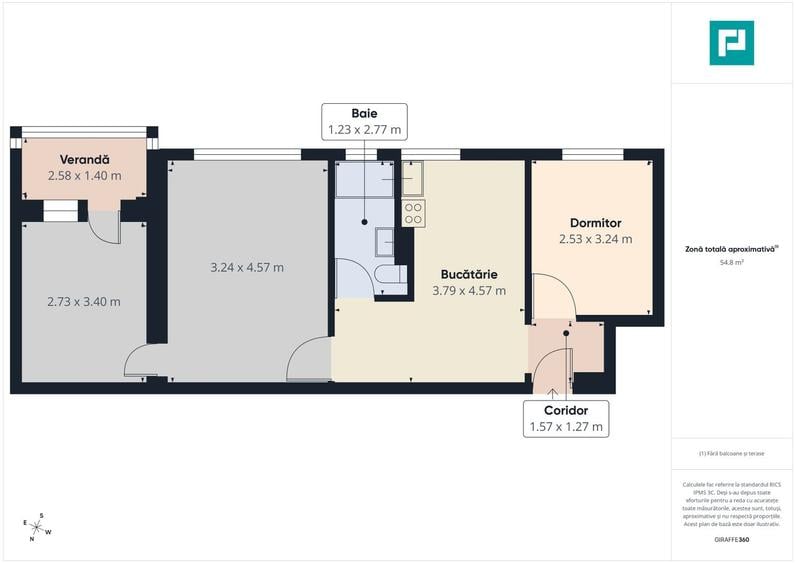 APARTAMENT 3 CAMERE DE VÂNZARE – VELENȚA, CFR