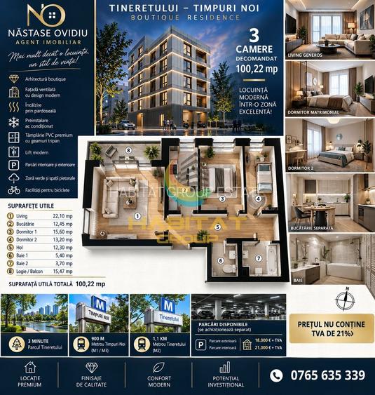 Boutique Residence Tineretului – Timpuri Noi! - 1