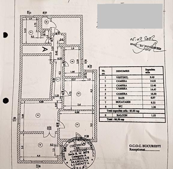 Comision 0, Apartament Cotroceni, Palat, etaj 2/2, liber, 4 camere  singur/nivel - 10