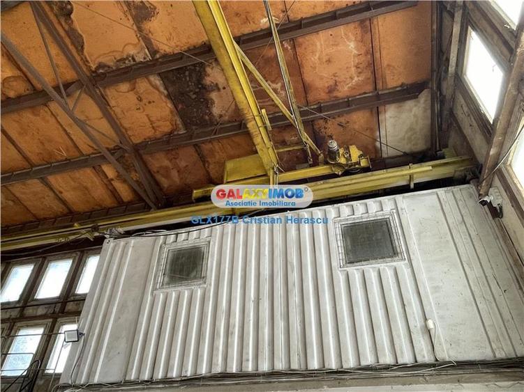 Hala 400 mp Pod Rulant 2T Birouri 100 mp Platforma Betonata 2500 mp