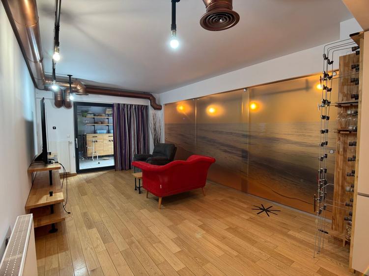 Apartament cu 2 saune.