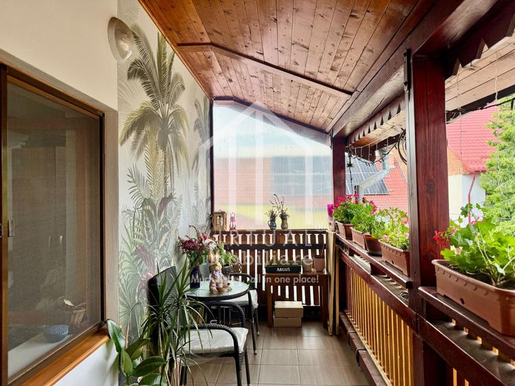 Apartament la casa cu 3 camere, 72mp utili + pivnita si magazie (30mp)
