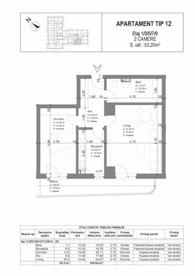 Comision 0% Apartamente 1, 2 și 3 camere • Galata • 2 minute de Spitalul Arcadia • Finisaje premium