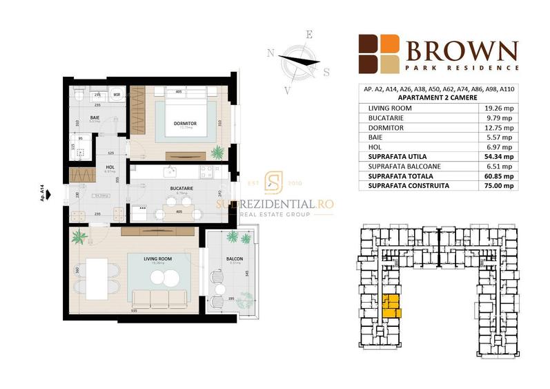Apartament nou si finisat modern, 2 camere, zona Parc Tudor Arghezi - 1