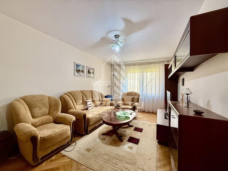 Apartament 3 camere, 2 bai, etaj 1, mobilat, zona Olimpia-Stadion - 2
