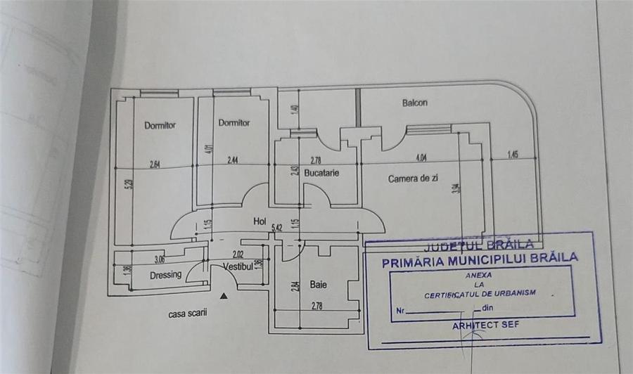 Apartament 3 camere, zona Garii, Etaj 2 in suprfata de85 mp