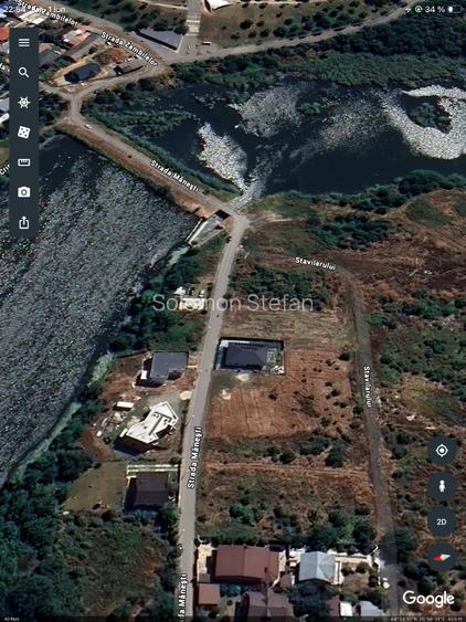 Teren intravilan Buftea 953mp cu utilitati, vedere la lac - 2