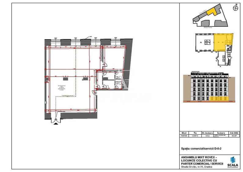 Antony Estate | Spatii comerciale in ansamblul Scala Cetate - Oradea - 8