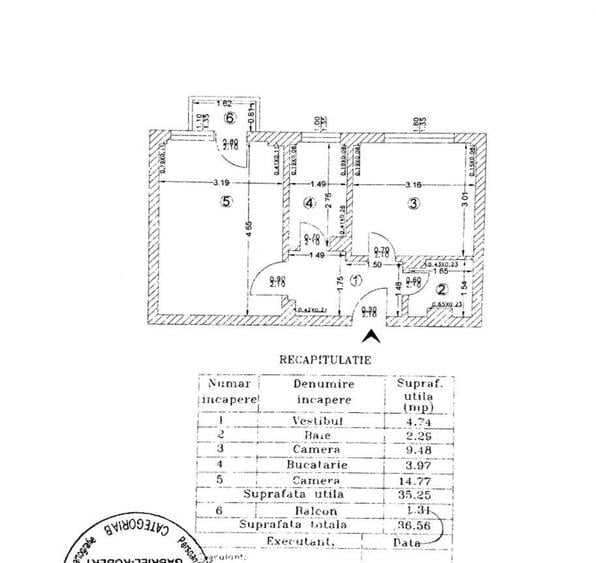 Apartament cu doua camere, Nitu Vasile, 87.000€ - 12
