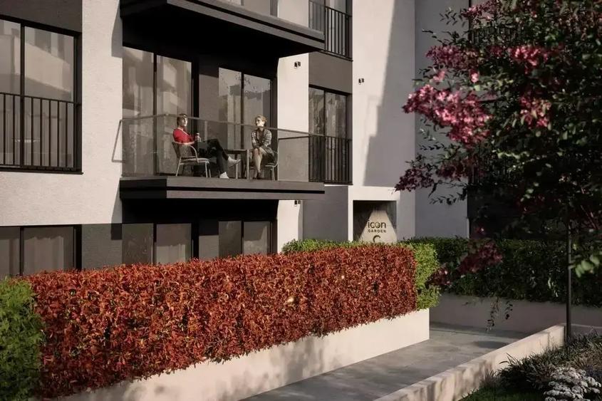 Apartament 3 camere + grădină, ansamblu nou, finalizat