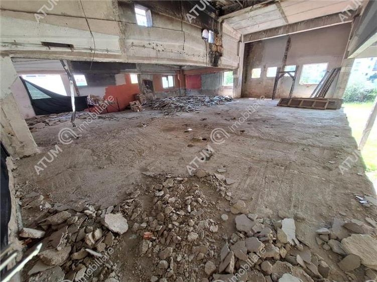 Spatiu cu suprafata de 500 mp si teren de 1159 mp in zona Strand Sibiu