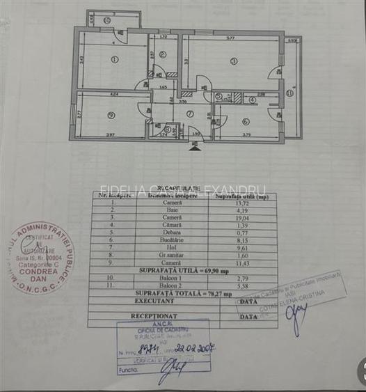 Apartament 3 camere decomandat, 70 mp utili, 2 băi – Lunca Cetățu - 19