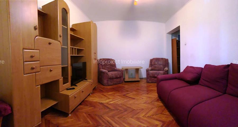 Apartament 3 camere, Spiru Haret, etaj 1, balcon mare, 2 băi, mobilat și utilat - 4