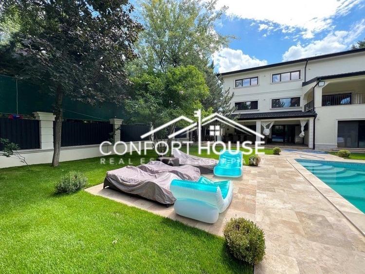 Vila P+2 in stil neoclasic, 1.128mp teren, piscina, PIPERA
