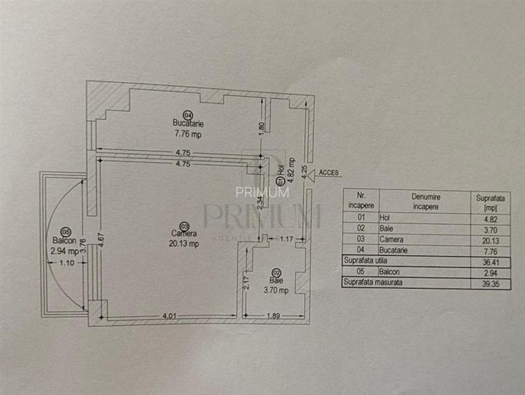 LUNEI - APARTAMENT 1 CAMERA - mobilat, utilat, decomandat - 7