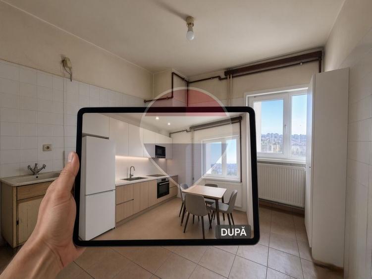 Imobil cu 3 camere decomandat | zona centrala | Terasa