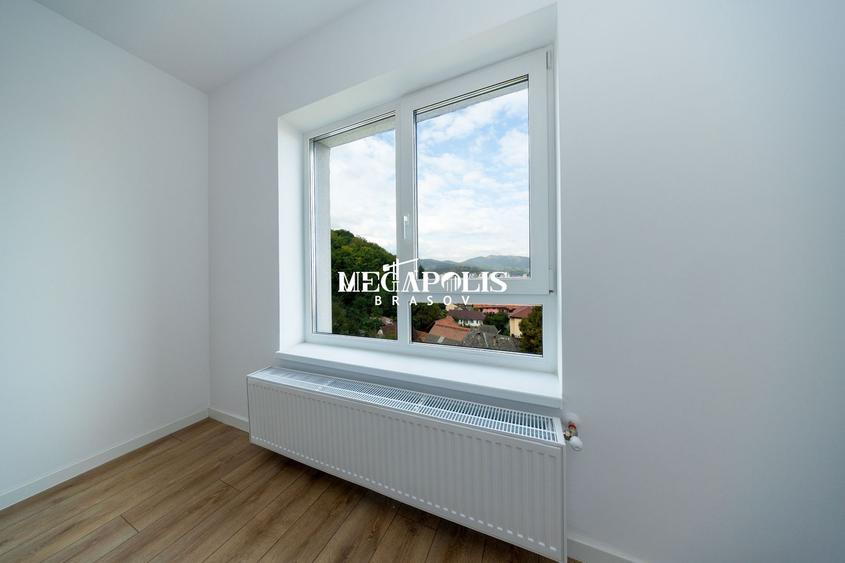 Penthouse 4 camere, 2 terase, panoramă munți și Tâmpa