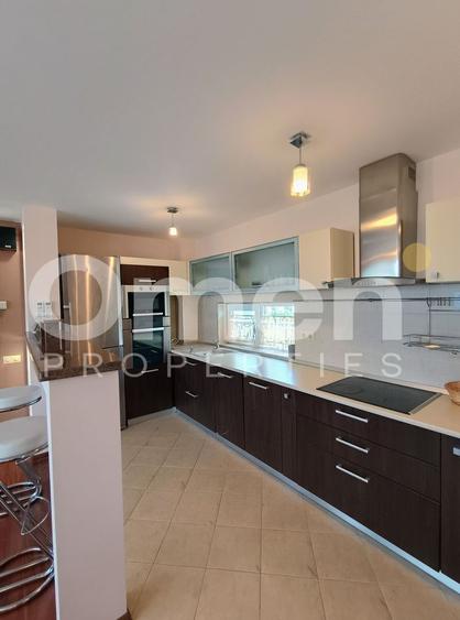 Casă de închiriat | 150 mp utili | Garaj | Complet mobilată și utilată