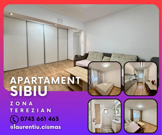 Apartament 3 camere - zona Terezian - Sibiu