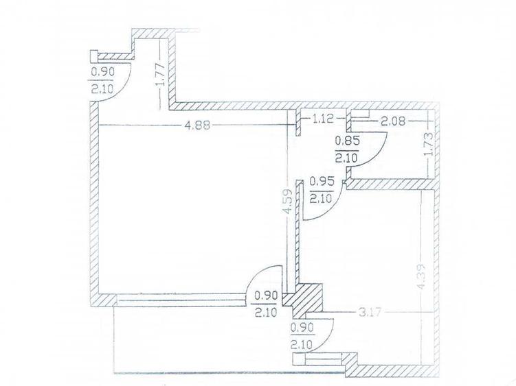 Birou 2 camere – Herăstrău / Cartierul Francez / Terasă | Parcare