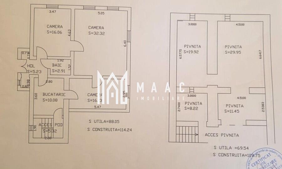 Apartament 3 camere la casa I Pivnita I Ultracentral